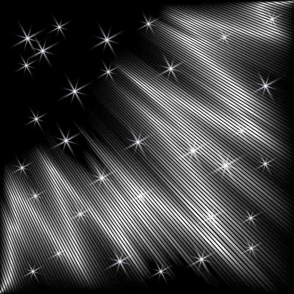 光と輝き星の背景 — ストックベクタ