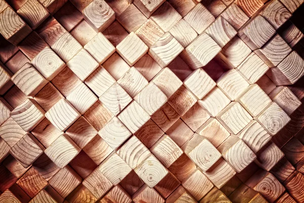Geometric wood background — Stock Photo, Image