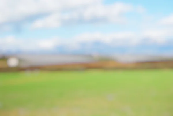 Achtergrond wazig van een veld — Stockfoto