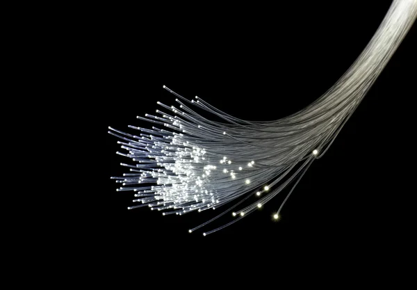 Fiber optics background — Stock Photo, Image