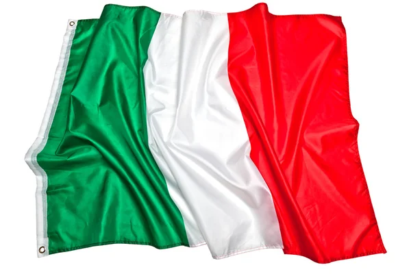 Hintergrund der italienischen Flagge — Stockfoto