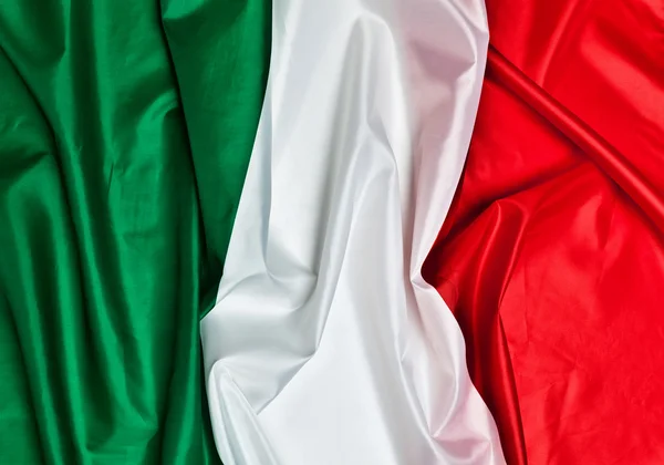 Hintergrund der italienischen Flagge — Stockfoto