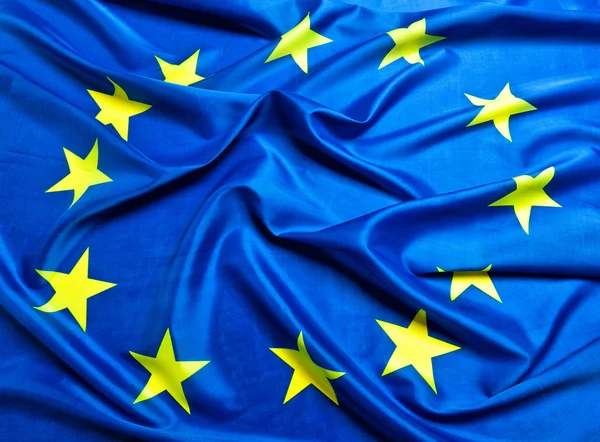 Fundo da bandeira europeia — Fotografia de Stock