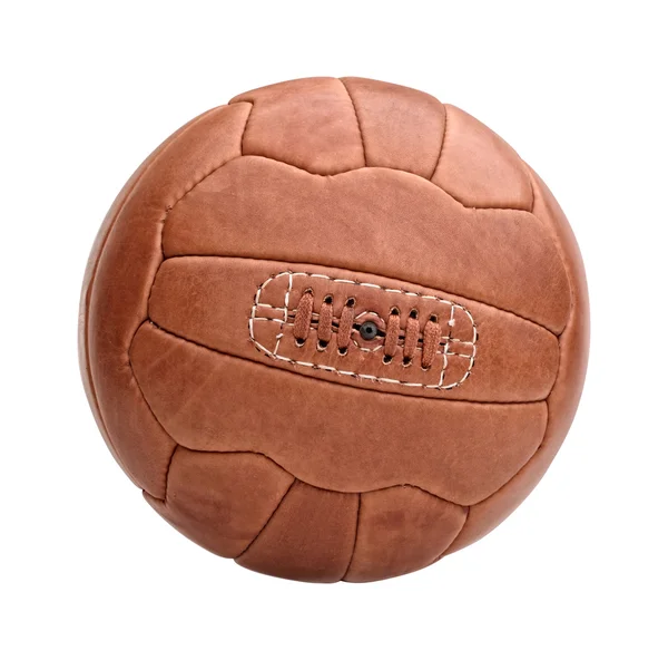 Vintage soccer ball — Zdjęcie stockowe