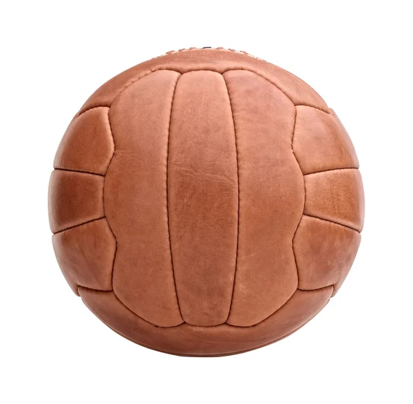 Μπάλα ποδοσφαίρου vintage — Φωτογραφία Αρχείου