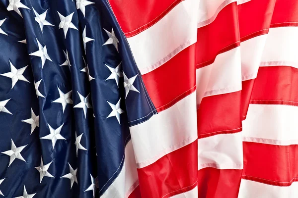 Реальна Прапор США — стокове фото