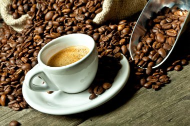 espresso ve kahve tahıl