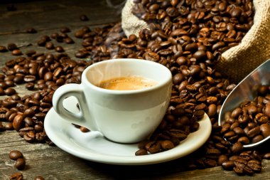 espresso ve kahve tahıl