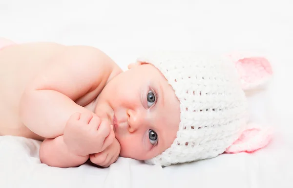 Schattig pasgeboren portret — Stockfoto