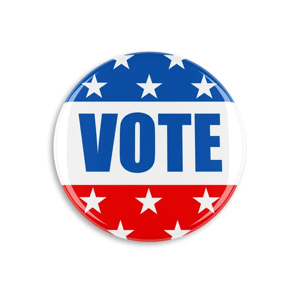 3d usa vote button — Stock Photo, Image