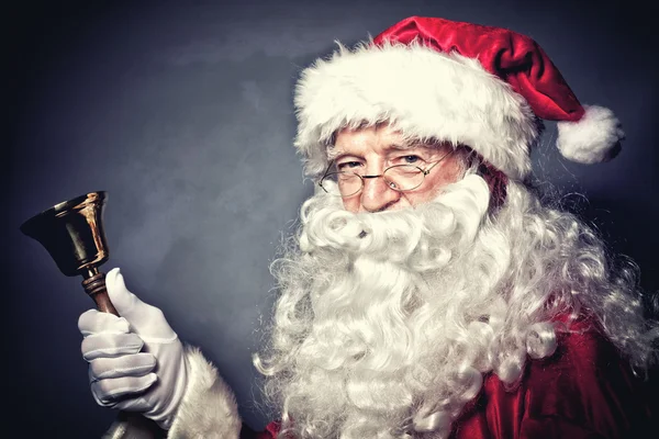 Santa claus portret — Stockfoto