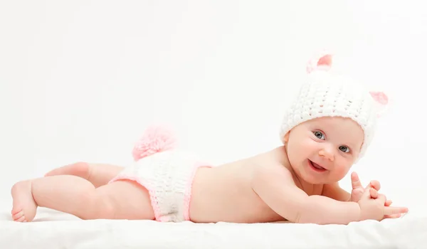 Cute newborn portrait — Stock Photo, Image