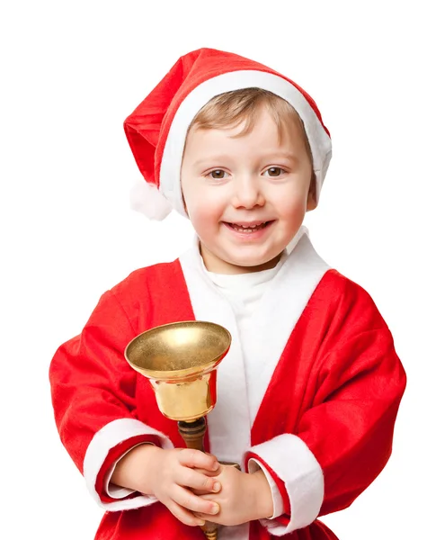 Criança santa claus — Fotografia de Stock