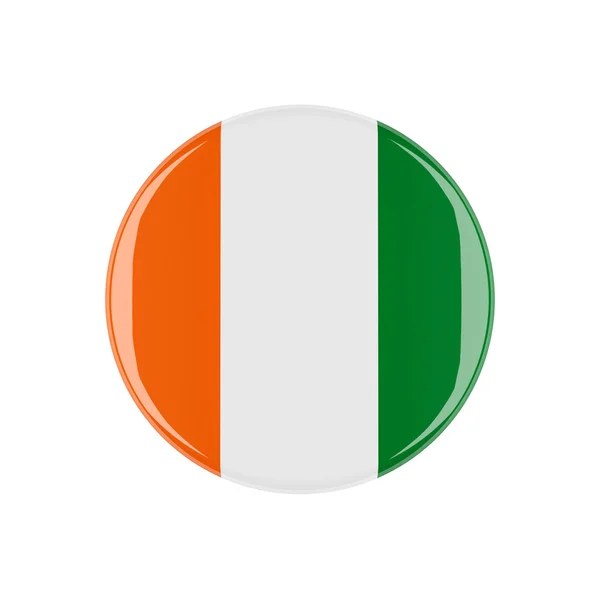 Bouton ireland 3d — Photo