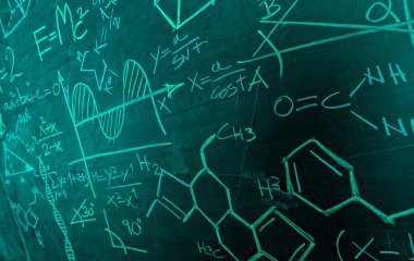 klasik kara tahta arka plan