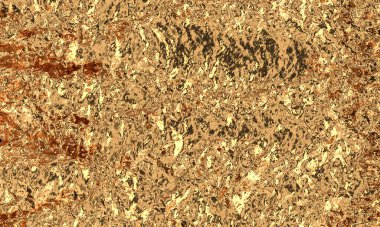 Işıltılı ve yansıtıcı altın arka plan. 3d hazırlayıcı.