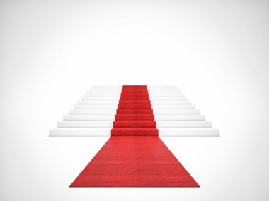 kırmızı halı merdiven