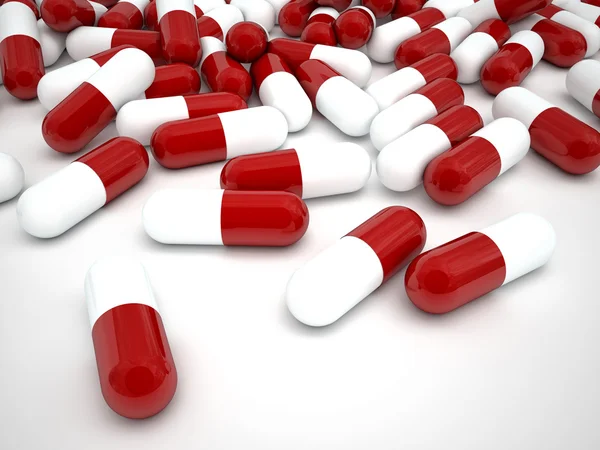 Pills background — Stock Photo, Image