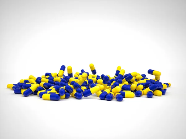 Pills background — Stock Photo, Image