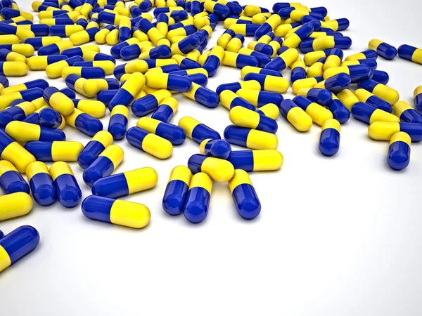 Pills background — Stock Photo, Image