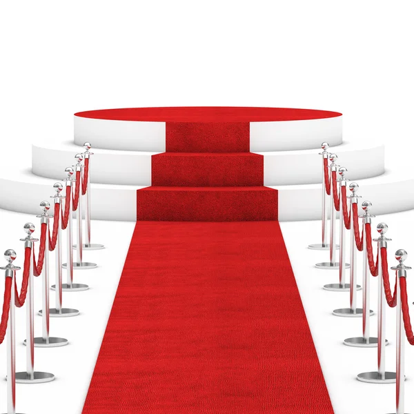 Red carpet — Stock Photo, Image