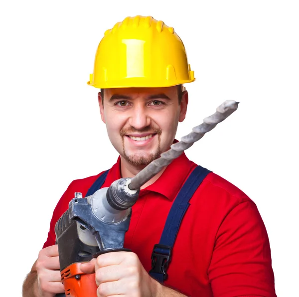 Handyman porträtt — Stockfoto