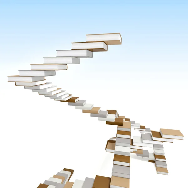 Book stair — Stock Photo, Image