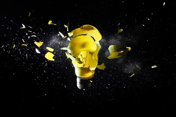 Bulb explosion — Stock Photo, Image