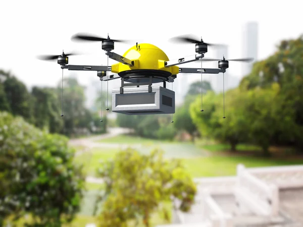 Drone delivery — Stock Photo, Image