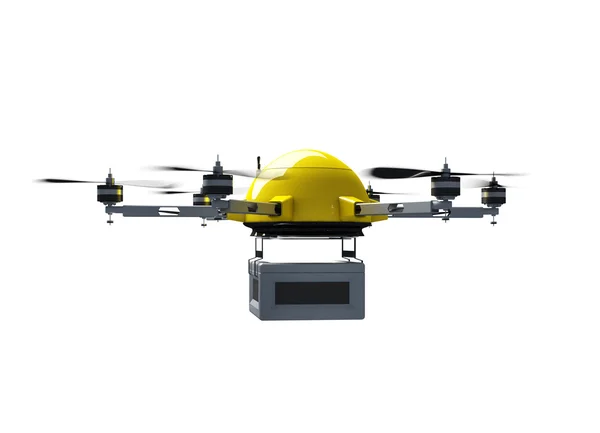 Drone levering — Stockfoto