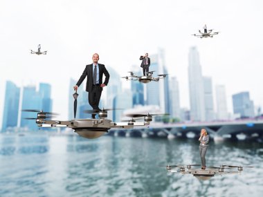iş yerinde robot