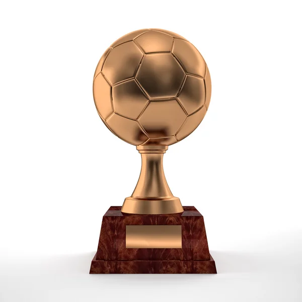 Soccer trophy — Stock Photo, Image