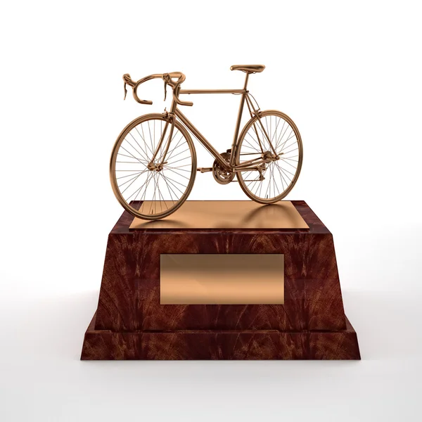 Велосипедный трофей — стоковое фото