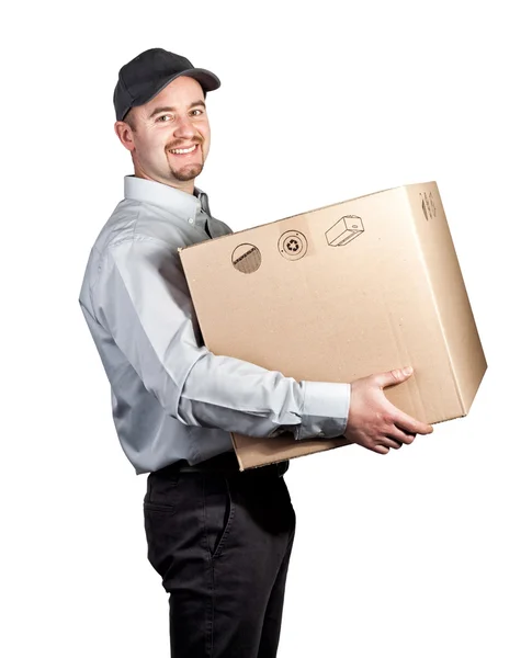 Delivery man Stock Image