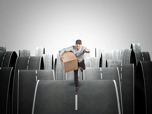 Transporte por todo o lado — Fotografia de Stock