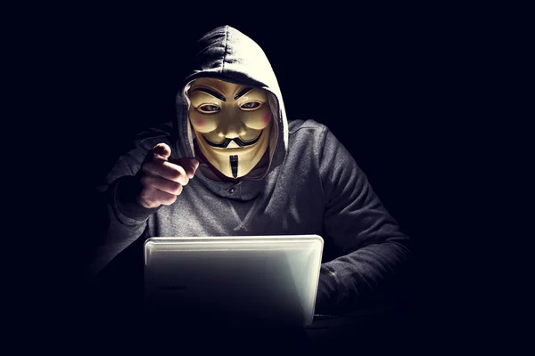 Hacker e combate ao terrorismo — Fotografia de Stock