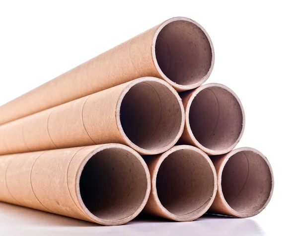 Cardboard pipe — Stock Photo, Image