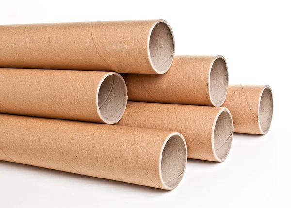 Cardboard pipe — Stock Photo, Image