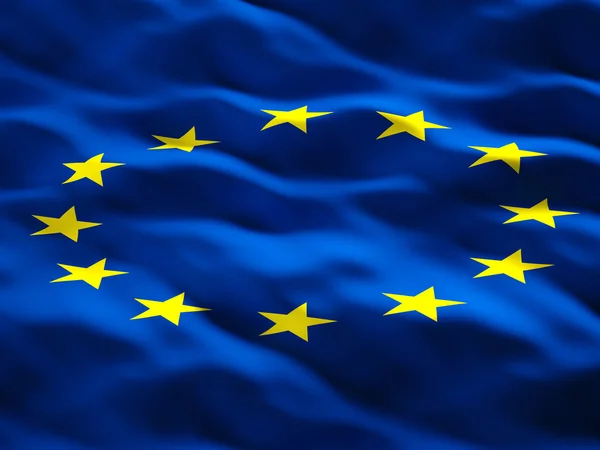 Bandera Europa — Foto de Stock