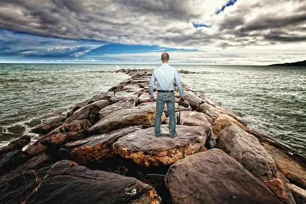 Photographer in action — Stock Photo, Image