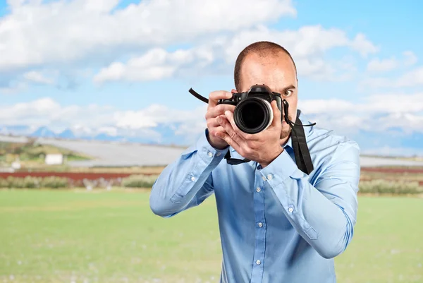 Fotografo — Foto Stock