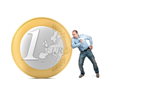 Помочь евро — стоковое фото