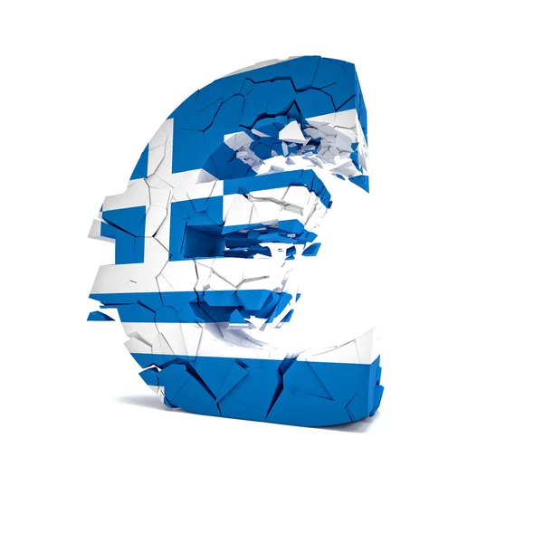 Greece fail — Zdjęcie stockowe