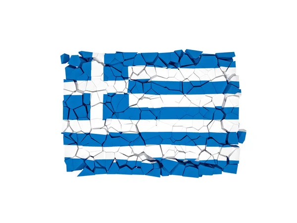 Greece fail — Zdjęcie stockowe