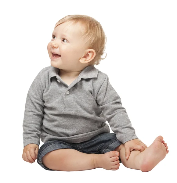 Child on white — Stock Photo, Image