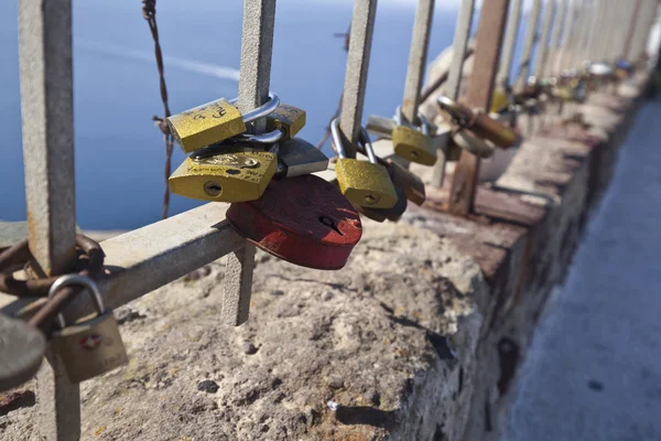 Padlocks love — Stock Photo, Image