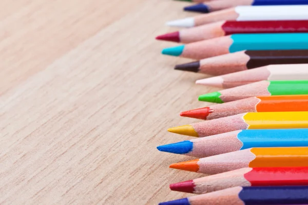 Gekleurde pensils — Stockfoto