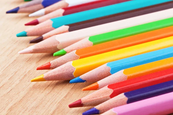 Gekleurde pensils — Stockfoto
