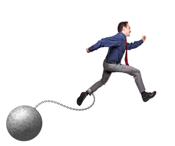 Ball and chain — Stock Photo, Image