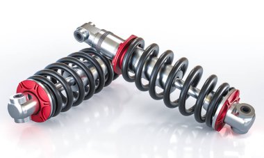 3D otomotiv sarmalı şok emiciler